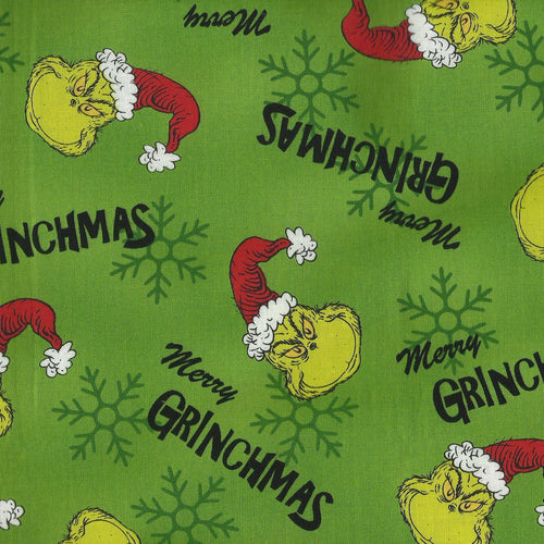 Merry Grinchmas Green Maxx Scrub Hat