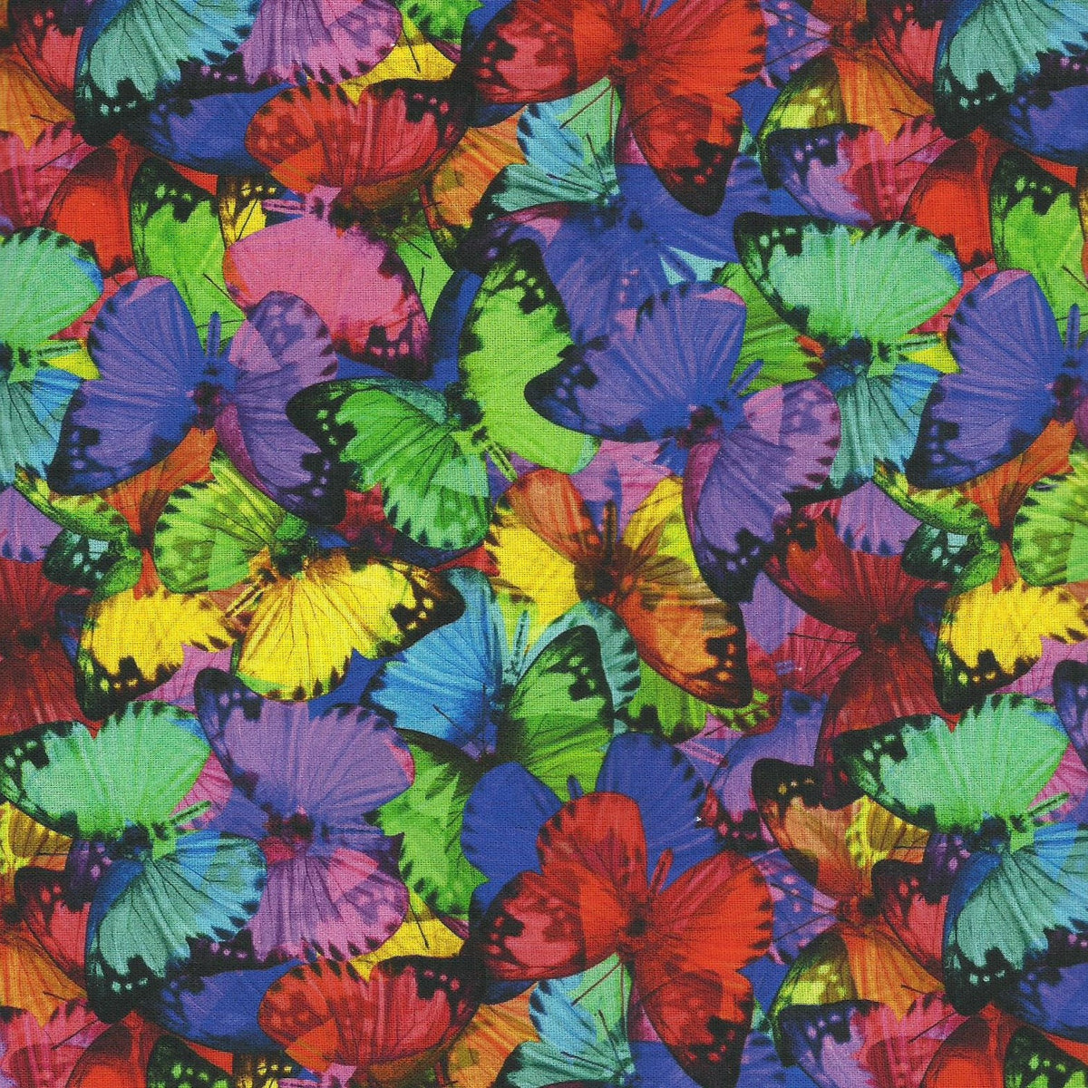 Butterfly Mosaic Phoenix Scrub Hat