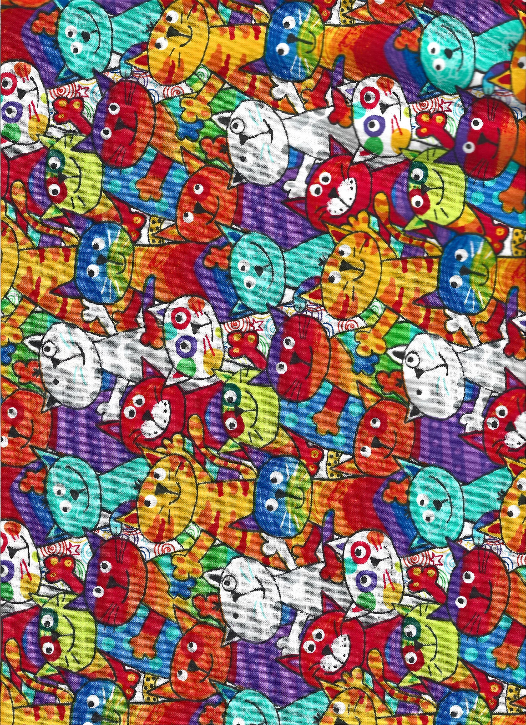 Cat Fun Phoenix Scrub Hat