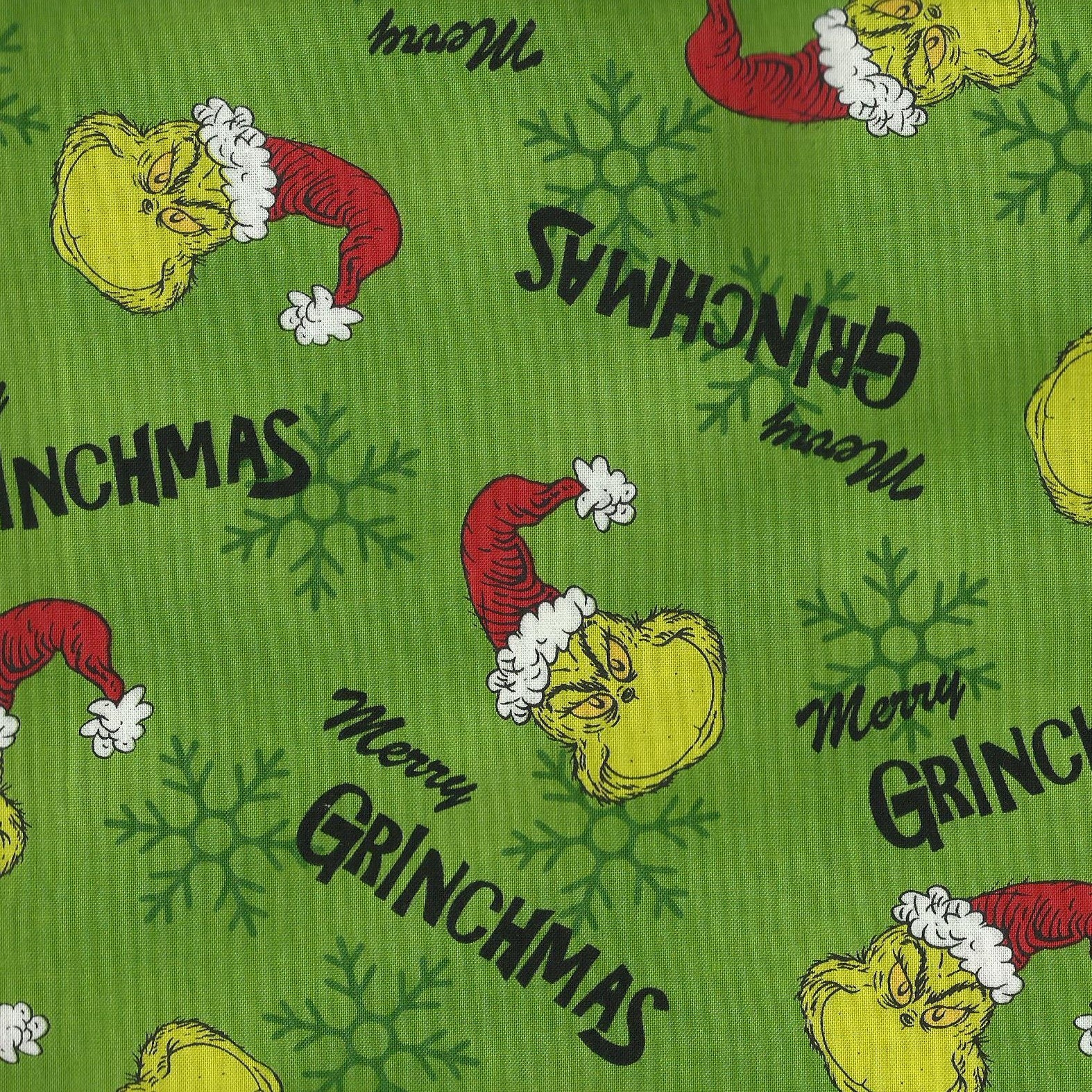 Merry Grinchmas Green Phoenix Scrub Hat