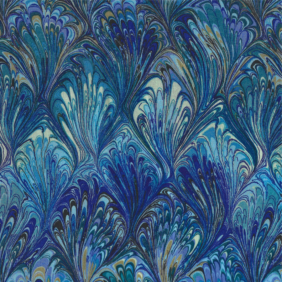 Peacock Tails Odyssey Scrub Hat