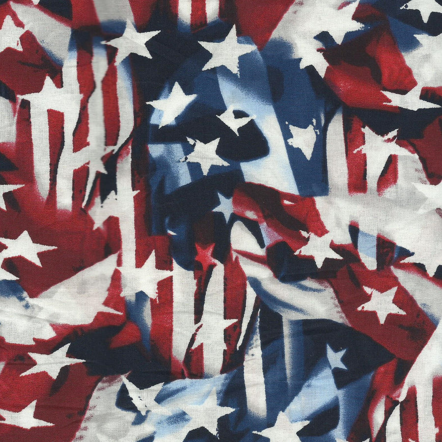 Stars and Stripes Phoenix Scrub Hat